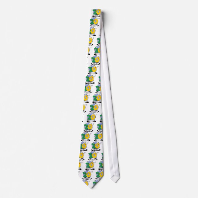 Officially 20 Birthday Banner Tie (Front)