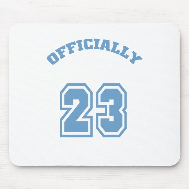Officially 23 mouse mat (Front)