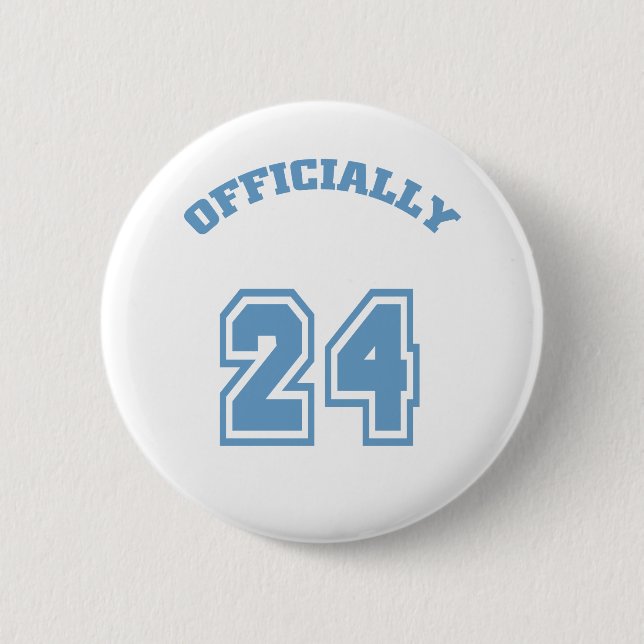 Officially 24 6 cm round badge (Front)