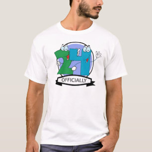 Officially 24 Birthday Logo T-Shirt