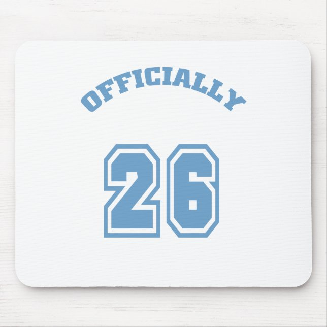 Officially 26 mouse mat (Front)