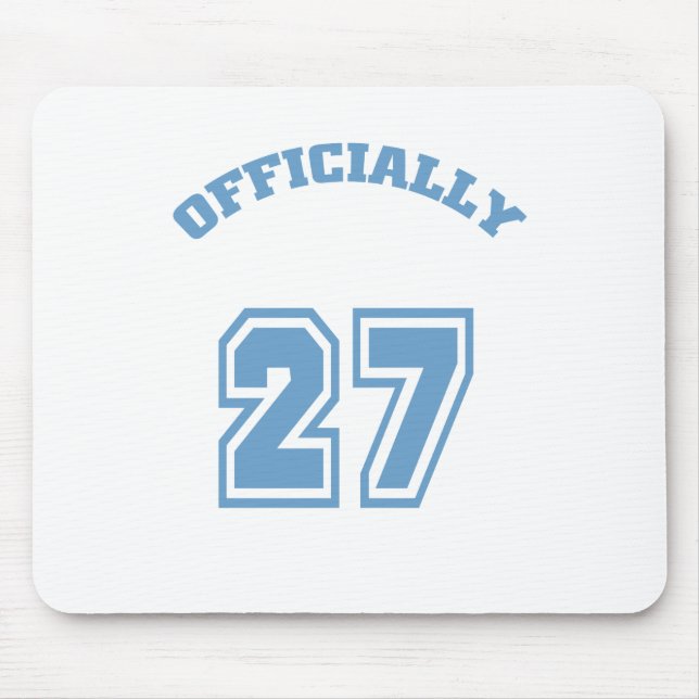 Officially 27 mouse mat (Front)