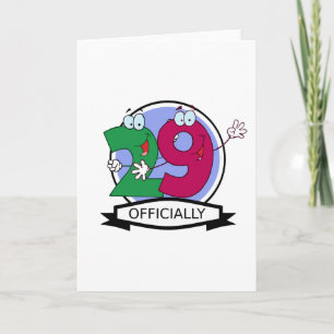 Officially 29 Birthday Banner Card