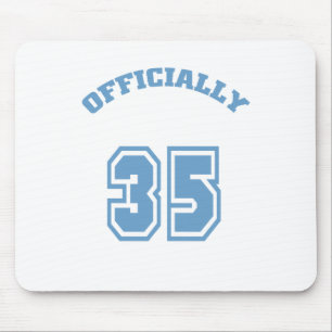 Officially 35 mouse mat