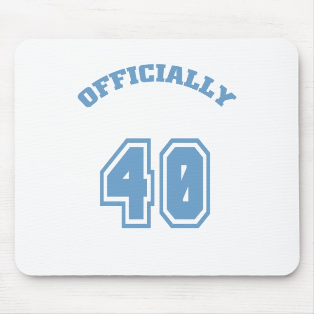 Officially 40 mouse mat (Front)