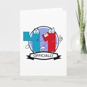 Officially 41 Birthday Banner Card