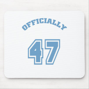 Officially 47 mouse mat