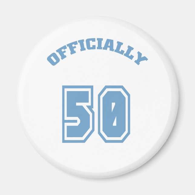 Officially 50 magnet (Front)