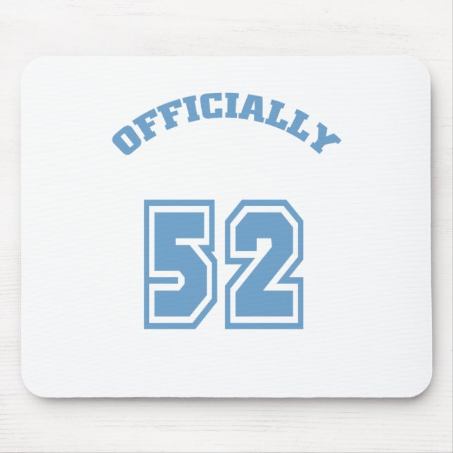 Officially 52 mouse mat (Front)