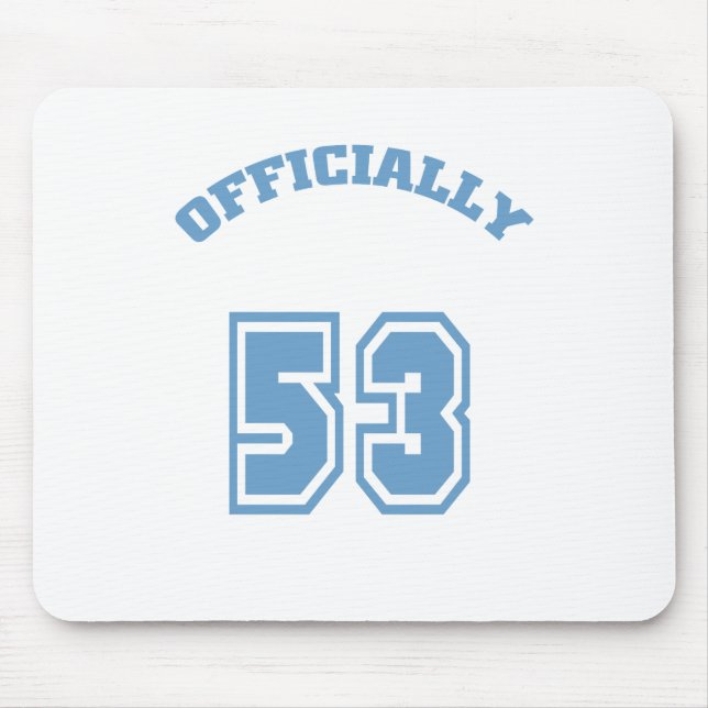 Officially 53 mouse mat (Front)