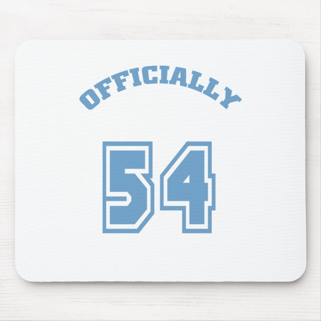 Officially 54 mouse mat (Front)