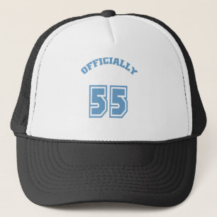 Officially 55 trucker hat