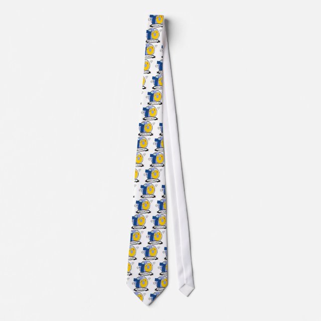 Officially 70 Birthday Banner Tie (Front)
