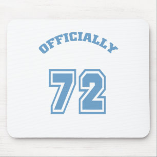 Officially 72 mouse mat
