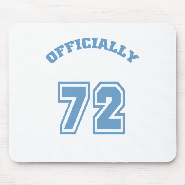 Officially 72 mouse mat (Front)