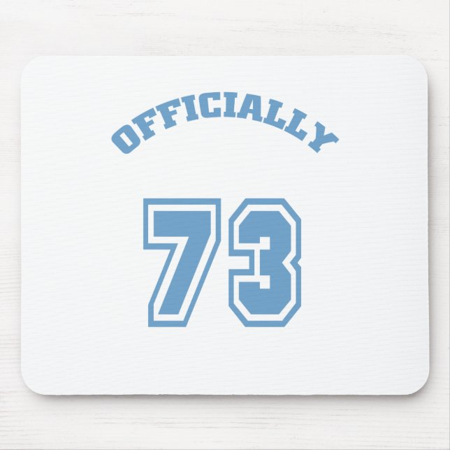 Officially 73 mouse mat (Front)