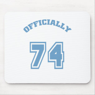 Officially 74 mouse mat