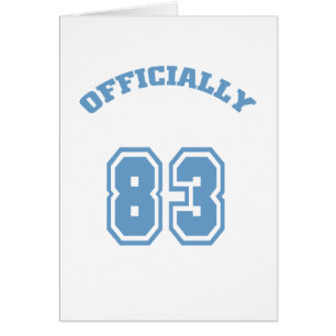 Officially 83
