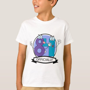Officially 84 Birthday Banner T-Shirt