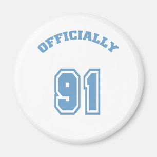 Officially 91 magnet