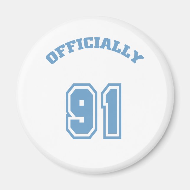 Officially 91 magnet (Front)
