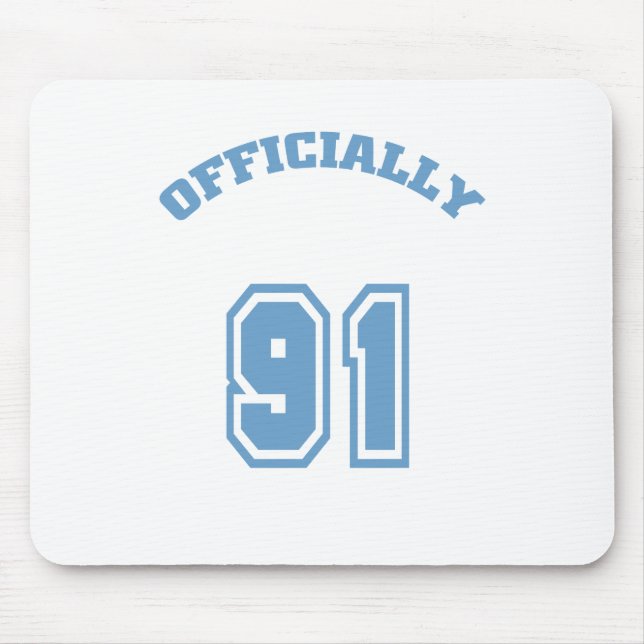 Officially 91 mouse mat (Front)