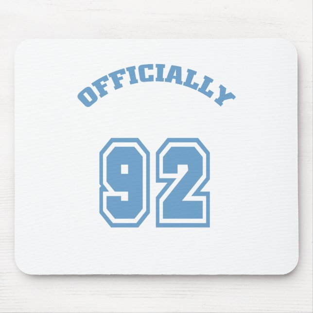 Officially 92 mouse mat (Front)