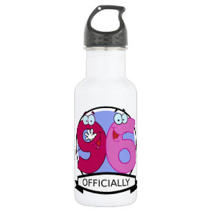 Officially 96 Birthday Banner 532 Ml Water Bottle