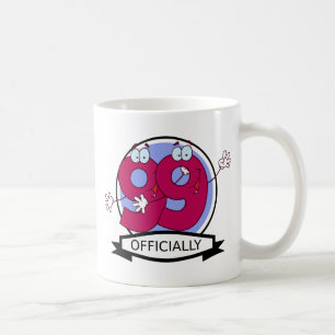 Officially 99 Birthday Banner Coffee Mug