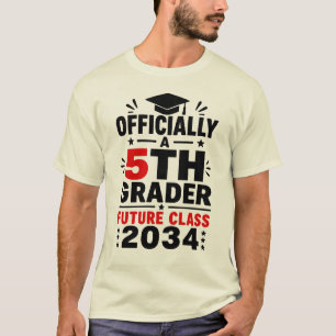 Officially a 5th Grader Future Class of 2034 T-Shirt