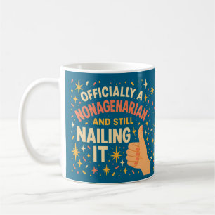 Officially a Nonagenarian Funny 90th Coffee Mug