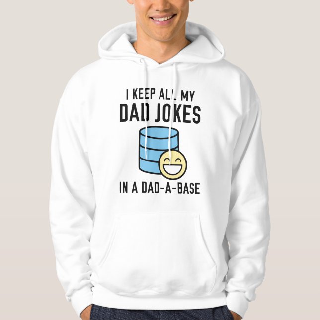 Officially Dad Jokes Hoodie (Front)