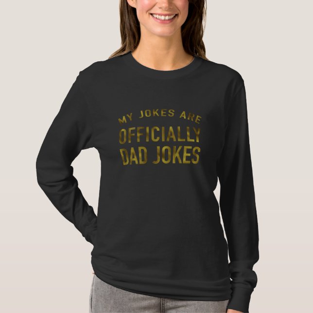 Officially Dad Jokes T-Shirt (Front)
