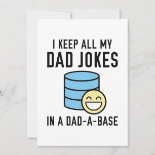 Officially Dad Jokes Thank You Card