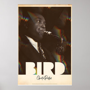 Officially Licensed Charlie “Bird” Parker Original Poster