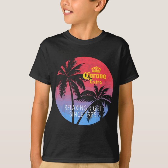 Officially Licensed Corona Extra Circular Logo T-Shirt (Front)
