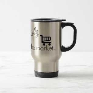 Officially off the Market- Funny Wedding Design Travel Mug