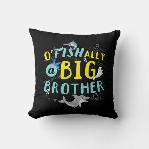 Officially - O'Fishally a Big Brother Pun Cushion