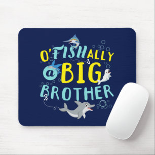 Officially - O'Fishally a Big Brother Pun Mouse Mat