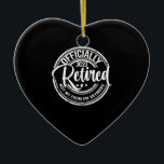 Officially Retired 2022 Not My Problem Anymore Ceramic Tree Decoration<br><div class="desc">1</div>