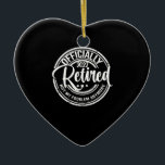 Officially Retired 2022 Not My Problem Anymore Ceramic Tree Decoration<br><div class="desc">1</div>