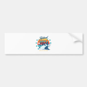 Officially Retired 2024 Bumper Sticker