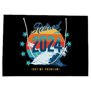 Officially Retired 2024 Large Gift Bag
