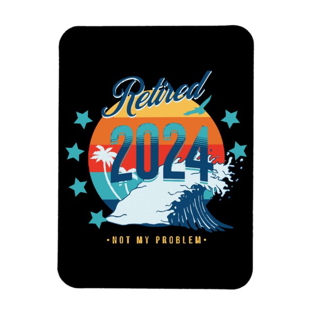 Officially Retired 2024 Magnet (Vertical)