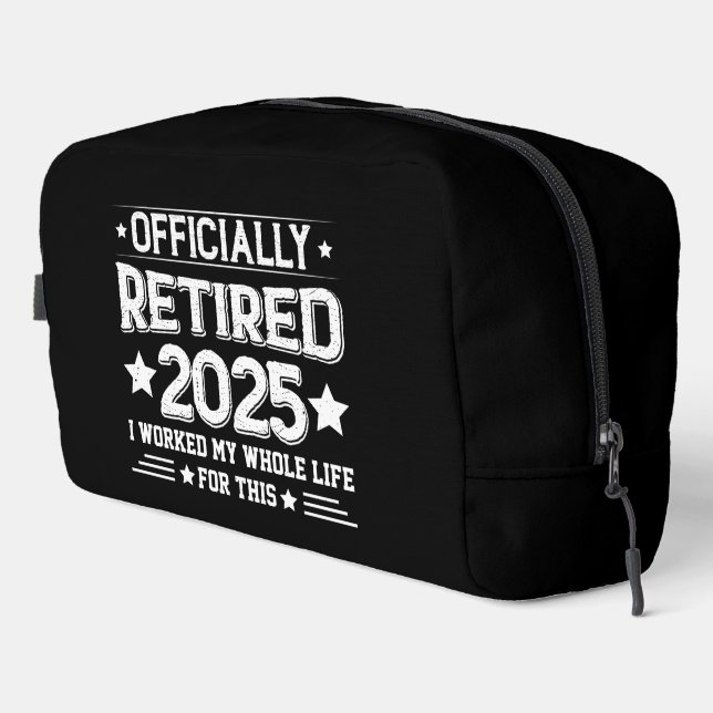 Officially Retired 2025  Dopp Kit (Right Corner)