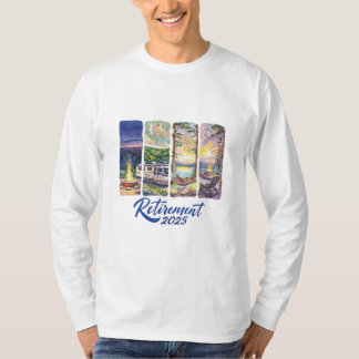 Officially Retired 2025 – Let the Relaxation Begin T-Shirt