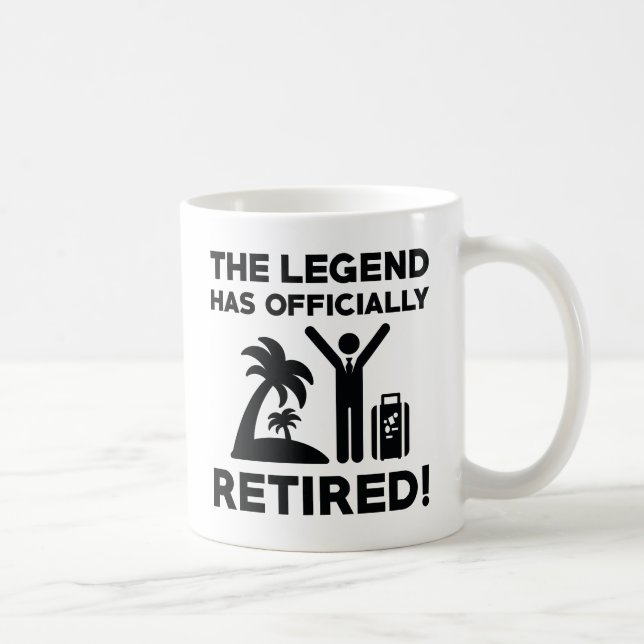 Officially Retired Coffee Mug (Right)