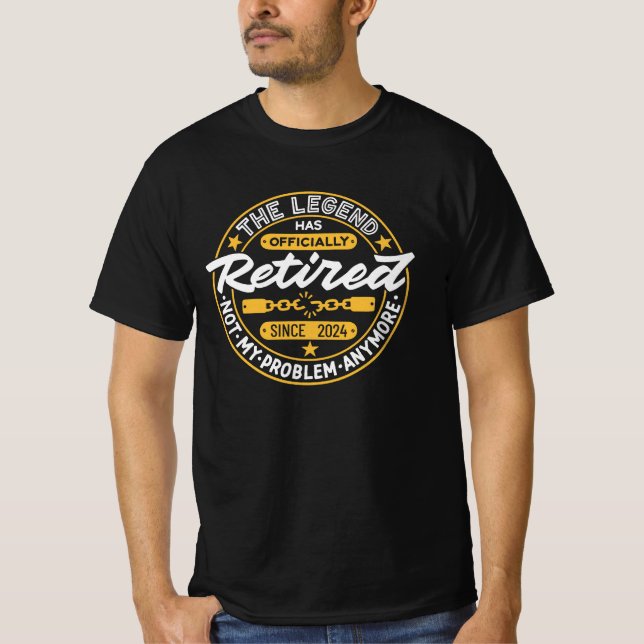 Officially Retired T-Shirt (Front)
