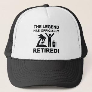 Officially Retired Trucker Hat