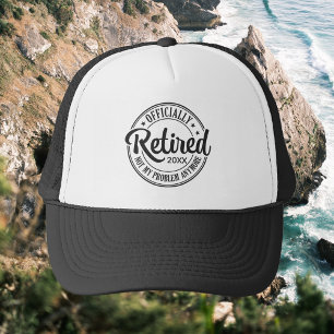 Officially Retired Trucker Hat